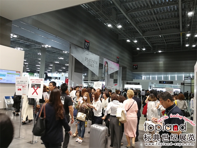 日本美容展展會現場圖